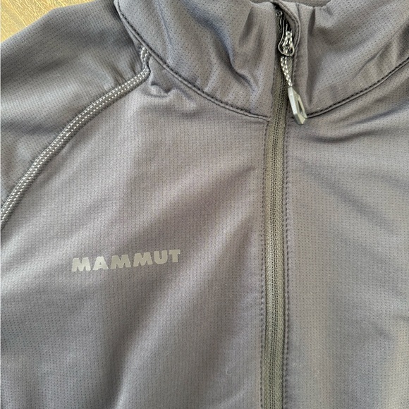 Mammut Snow Mid Layer Half Zip Pullover Long Sleeve Top - Picture 10 of 10